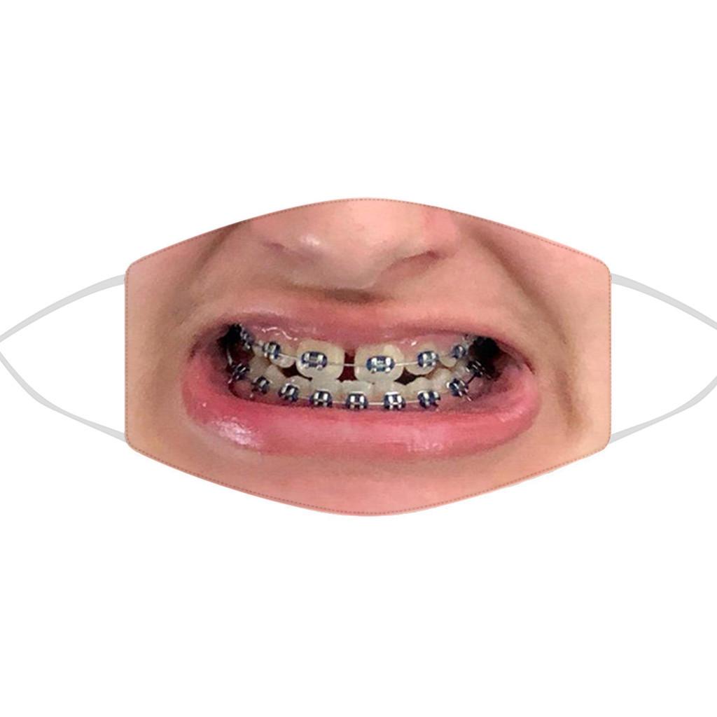 Adult - Funny Face Scarf Breathable Cycling