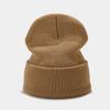 70g Solid Knit Beanie Oversized Cuffed Slouch Hat Men Women Winter Warm Skateboard Hip Hop