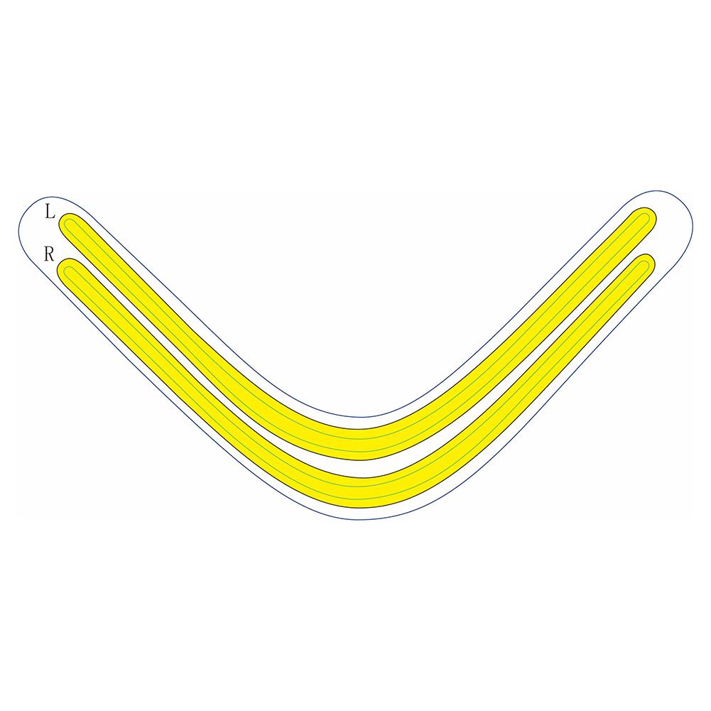LED Luminous Sticker Adhesive Light Bar Host Light Bar Sticker for PS5 Console Light Bar Decals Accessories