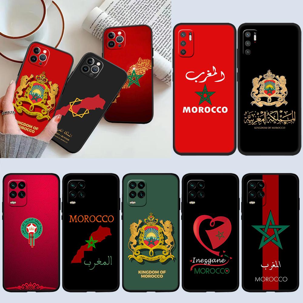 Morocco Flag New High-End Shell Phone Case for Redmi Note 13 14 Pro+ Plus A3 A3X 13X 13C 13R 14S 14C 14R