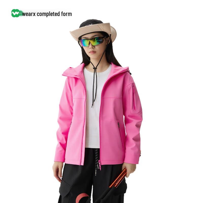 Унисекс водонепроницаемая мягкая куртка для активного отдыха S