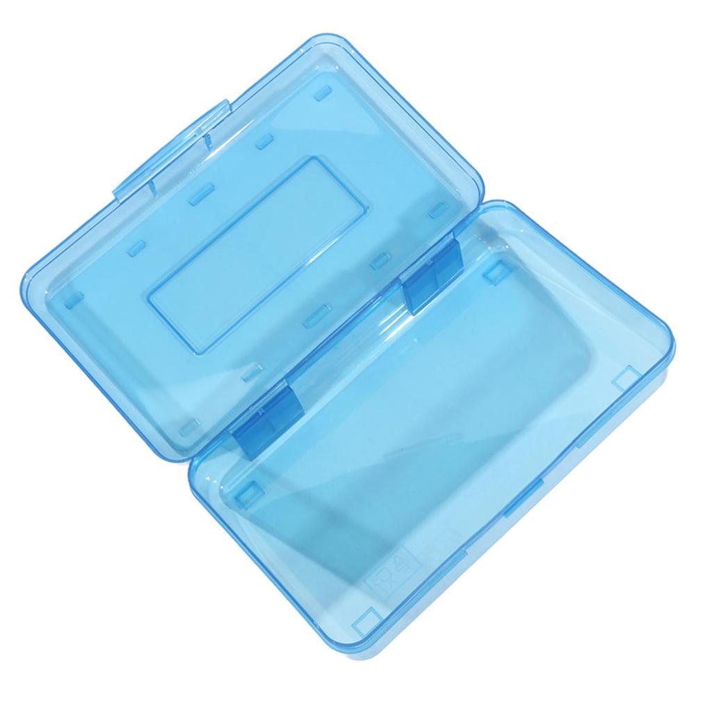1pc Large Capacity Transparent Pencil Storage Stationery Box Sketching Pencil Case Suitable for Storing Oil Painting Sticks Crayons Watercolor Pens