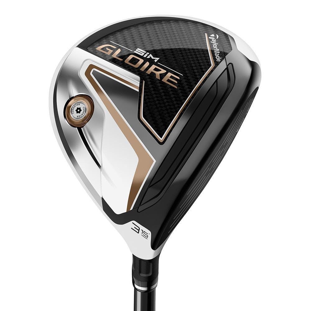 TAYLOR MADE SIM GLOIRE Fairway Wood with Air Speeder™ Carbon Shaft, Men's Right-Handed Golf Club, 18° Loft, W#5, Flex: SR
