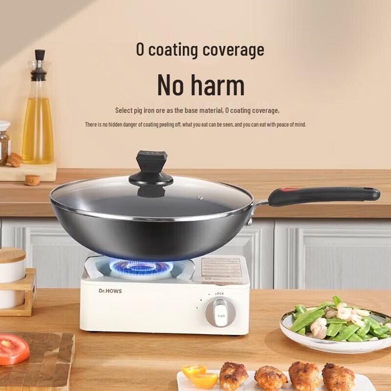 Kangbach KBH 32cm Naimi Stir-fry Wok