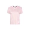 Contrast-trim T-shirt Women's FJS133-AJ0043-680
