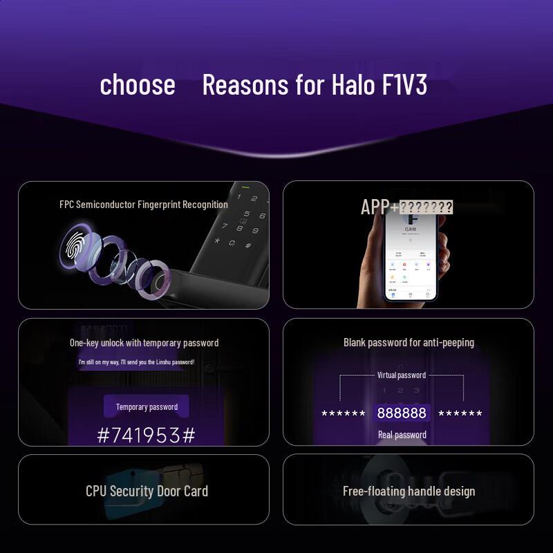 Kaadas Halo F1 (V3) Smart Lock