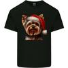Christmas Yorkshire Terrier Dog Xmas Yorkie Unisexs Light Cotton TShirt