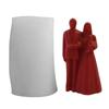 Silicone Mold Romantics Couple Aromatherapy Candle Molds Epoxy Resin Mould for Y Crafts Home Decorations