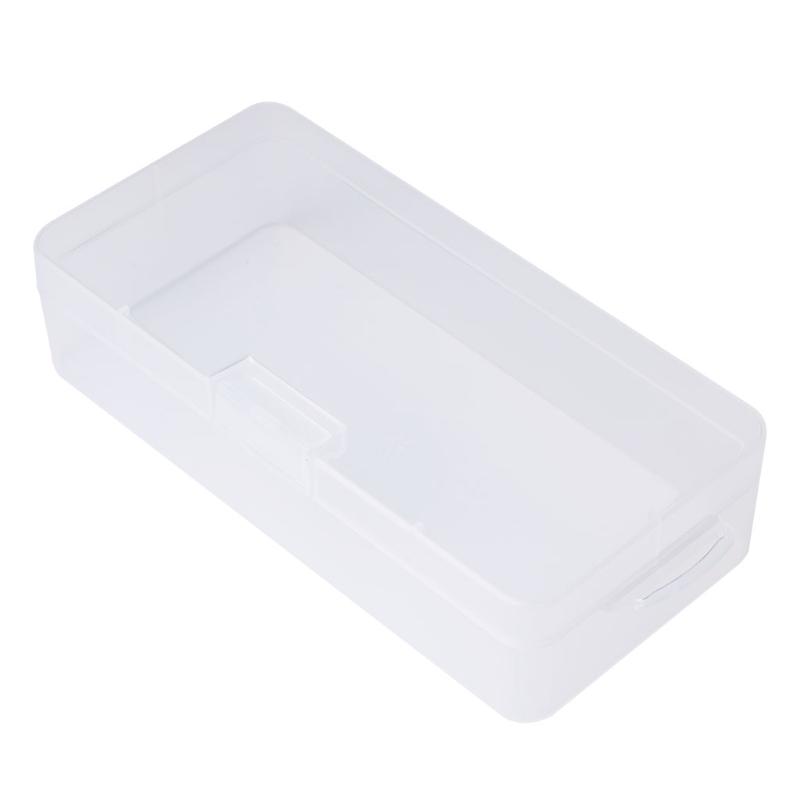 Square Transparent Storage Box Small Plastic Case For Jewelry Beads Small Parts Coins Screws Container Multiple Sizes Option