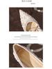 BEIJIANI Schafsleder Muschel High Heels Spitzschuhe Stilettos - Brautjungfern- & Hochzeitskleid Schuhe