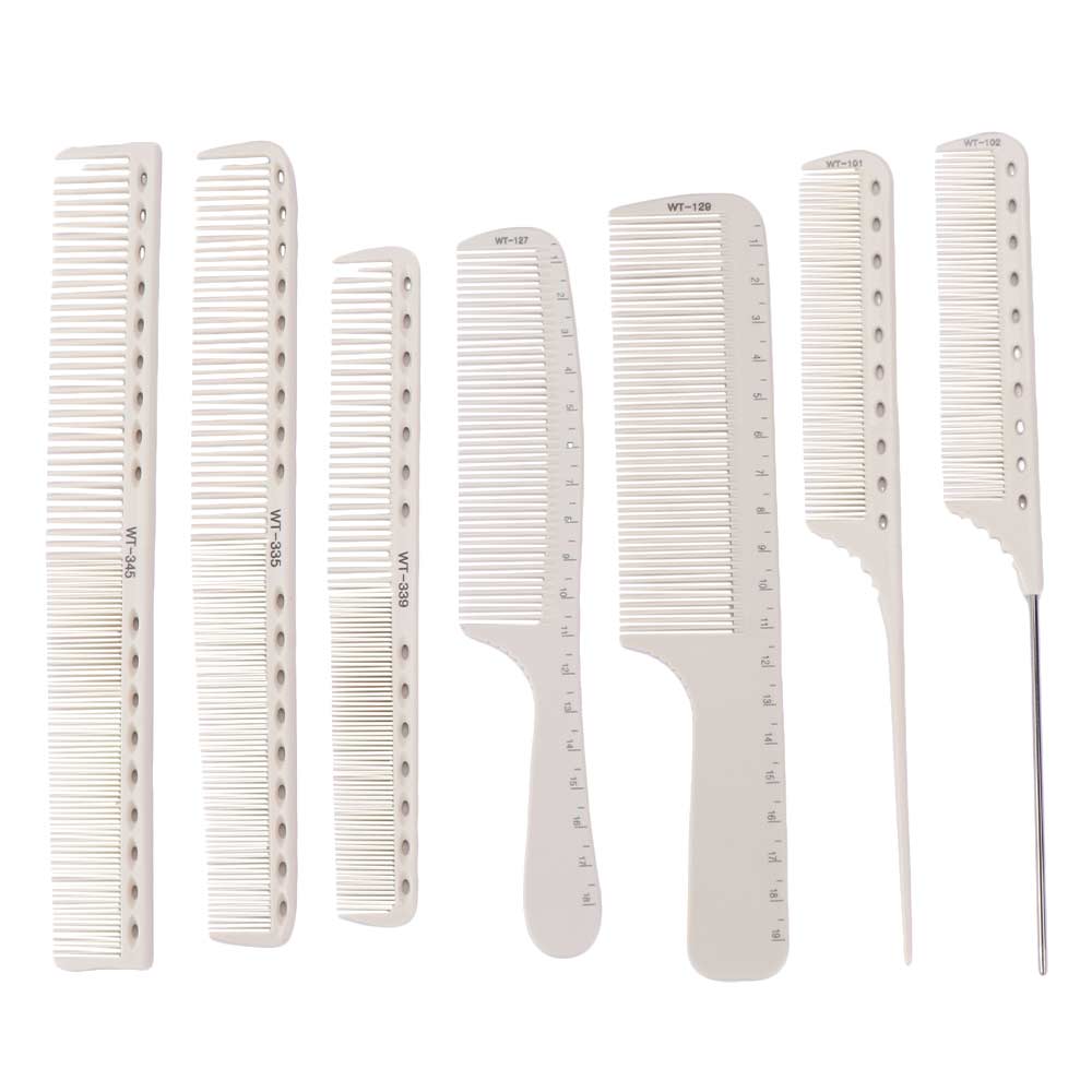 Non-slip Handle Hair Cutting Comb Anti-static Professional Hairdressing Comb