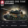 Militare Esercito Soldati MOC Leopard 2A6 Carro Armato da Battaglia Principale Modello Assemblaggio Blocchi da Costruzione Mattoncini Giocattoli Per adulto Regalo