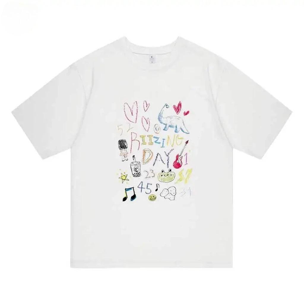 I Dont Understand Korean Cute and Funny Korean Words Summer Tshirt for WOMEN Graphic Aesthetic Clothes Summer Streetwear