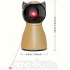 Valonii Interactive Cat Laser Toy Automatic for Indoor Cats,  Real Random Trajectory Rechargeable Laser Pointer Cat Toys for Indoor Cats/Kittens/Dogs
