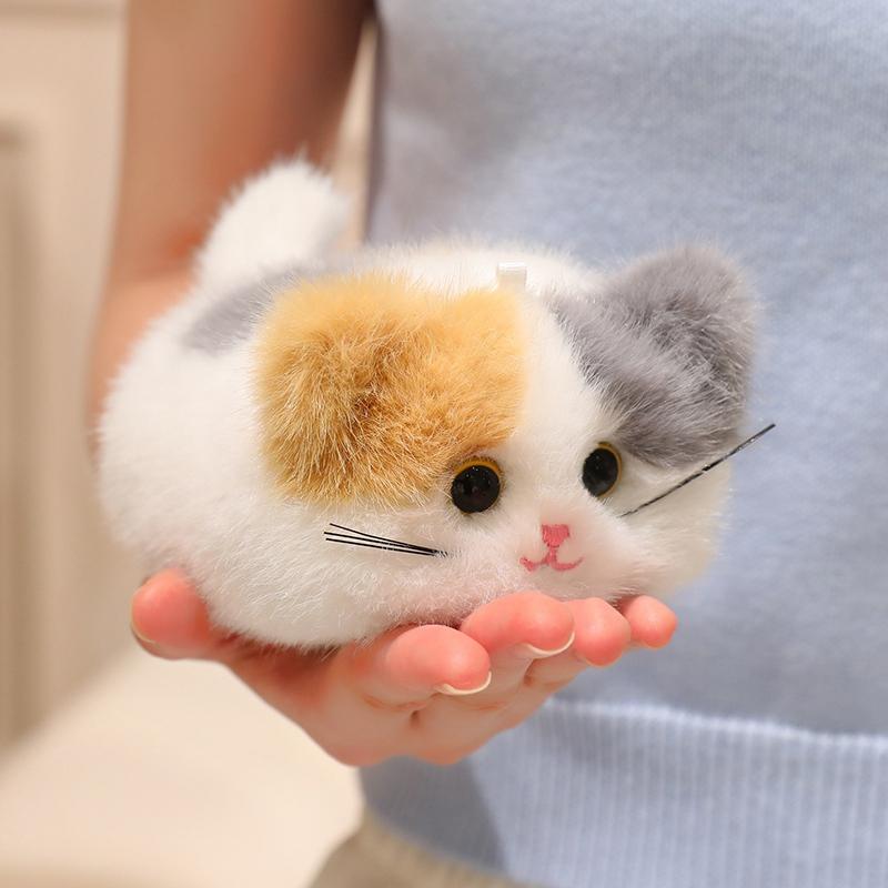 1 Pezzo 25cm Adorabili Mini Bambole Peluche Gattino Kawaii Morbido Gatto Nero Gatto Arancione Gatto Grigio Peluche Giocattoli Figura Giocattolo Gatto Regalo di Compleanno