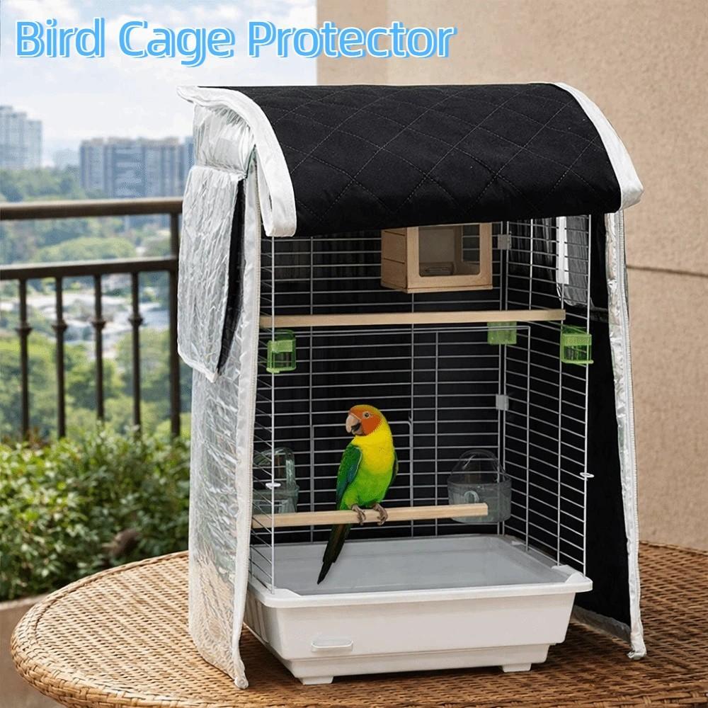 Thicken Windproof Cover Warm Cold-Proof Cover Blackout Protector  Bird Cage Accessory