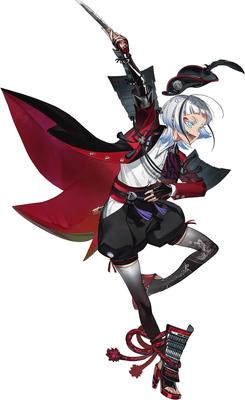 Masamune Kuki Acrylic Stand 114 Touken Ranbu ONLINE Official Merchandise (Battle)