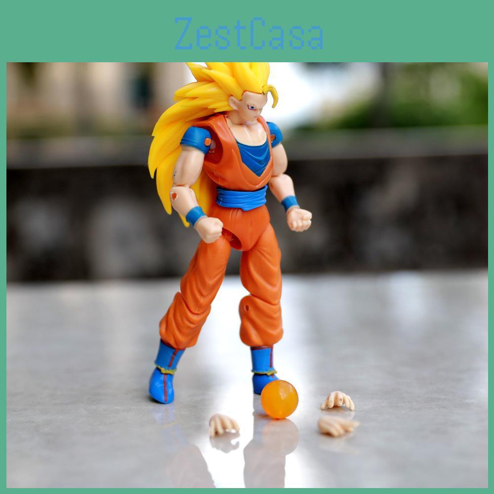 Premium Edition Dragon Ball Figuren Set Blaue Box PVC Material 17cm Nicht-Anime Charakter Montage Erforderlich Großhandel