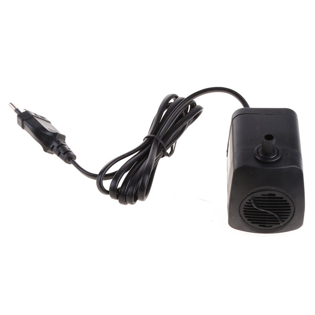Mini Aquarium Pump Ultra Quiet Submersible Pump for Aquarium Fish Tank Fountain Hydroponics 220V 15W EU Plug 800L/H