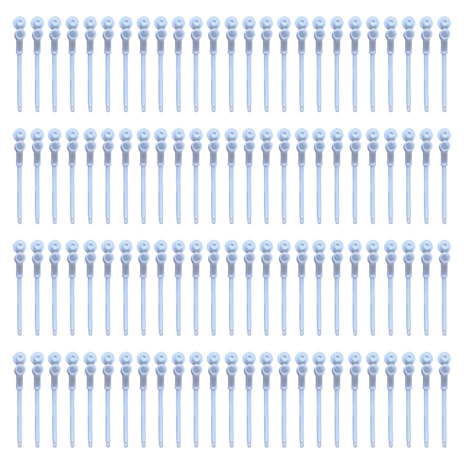 

Упаковка из 100 стержней для ветряных мельниц, высокопрочные пластиковые палочки для вертушек для легкой установки и длительного использования на открытом воздухе