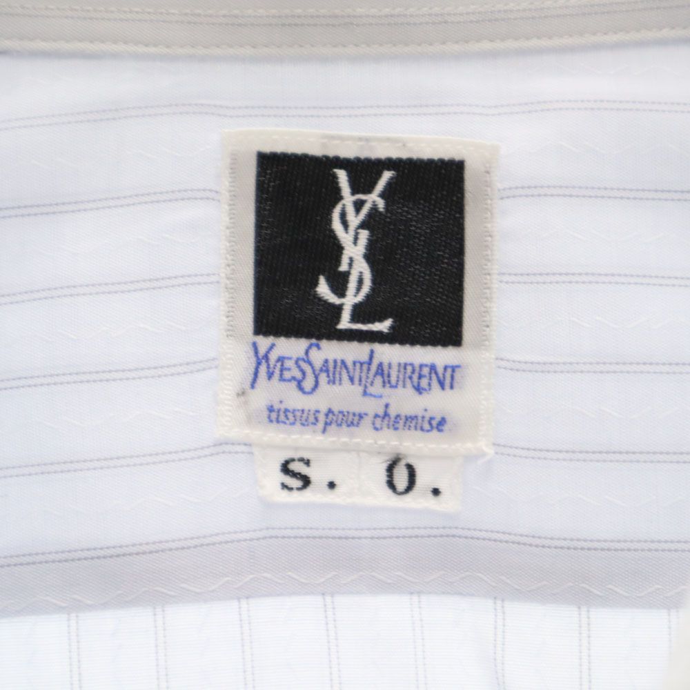 YVES SAINT LAURENT Long sleeve shirt Blue Men's Used
