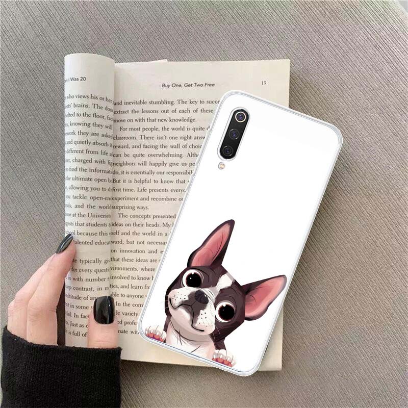 

Cute Animal Pug Dog Cartoon Bulldog Phone Case For Xiaomi Poco X4 F4 GT X3 NFC X5 X6 X7 Pro 5G M5 M5S M3 F5 Mi F6 F3 F2 F1 Cover Xiaomi Poco M5