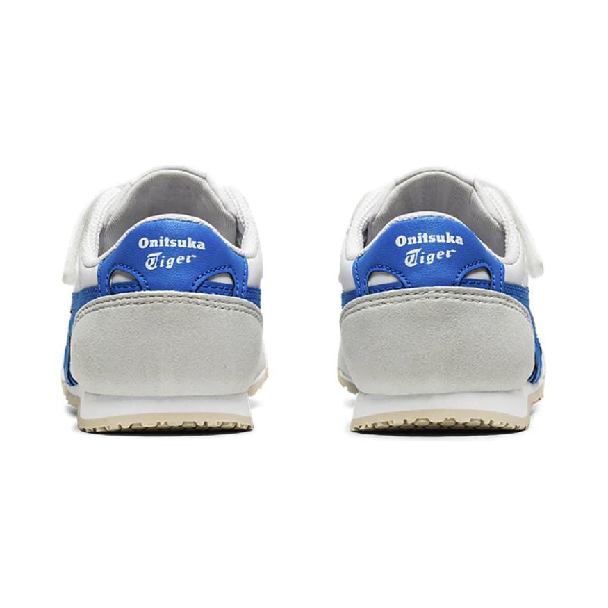 Onitsuka Tiger Leather Comfortable Slip Resistant Abrasion Resistant Low top Kids Lifestyle Shoes Kids' 1184A086-100