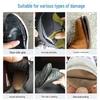 Durable Transparent Shoe Repair Glue for Leather and Sneakers - Non-Hardening Formula