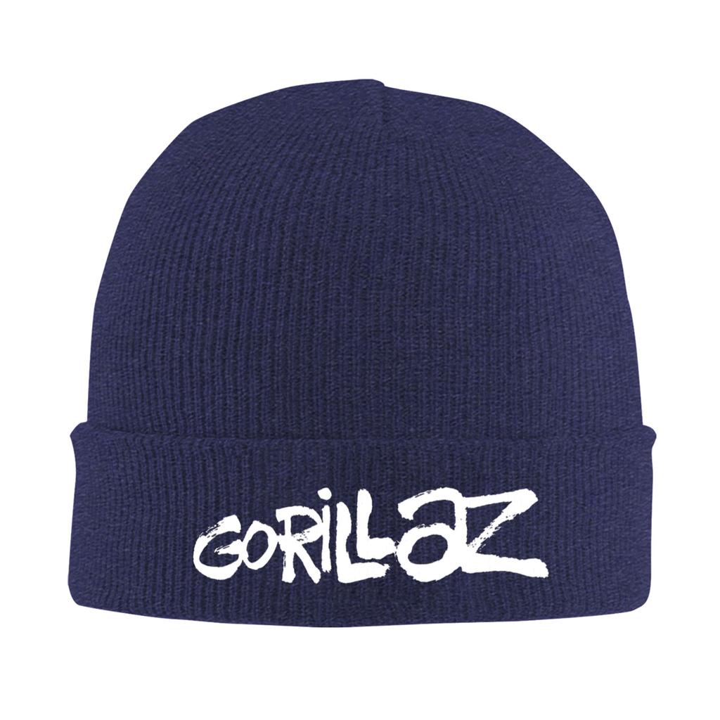 Gorillaz Čepice Čepice s bambulí Pletené čepice Pro dospělé Unisex Roztomilé Zimní čepice s lebkou Podzimní design Pružné čepice