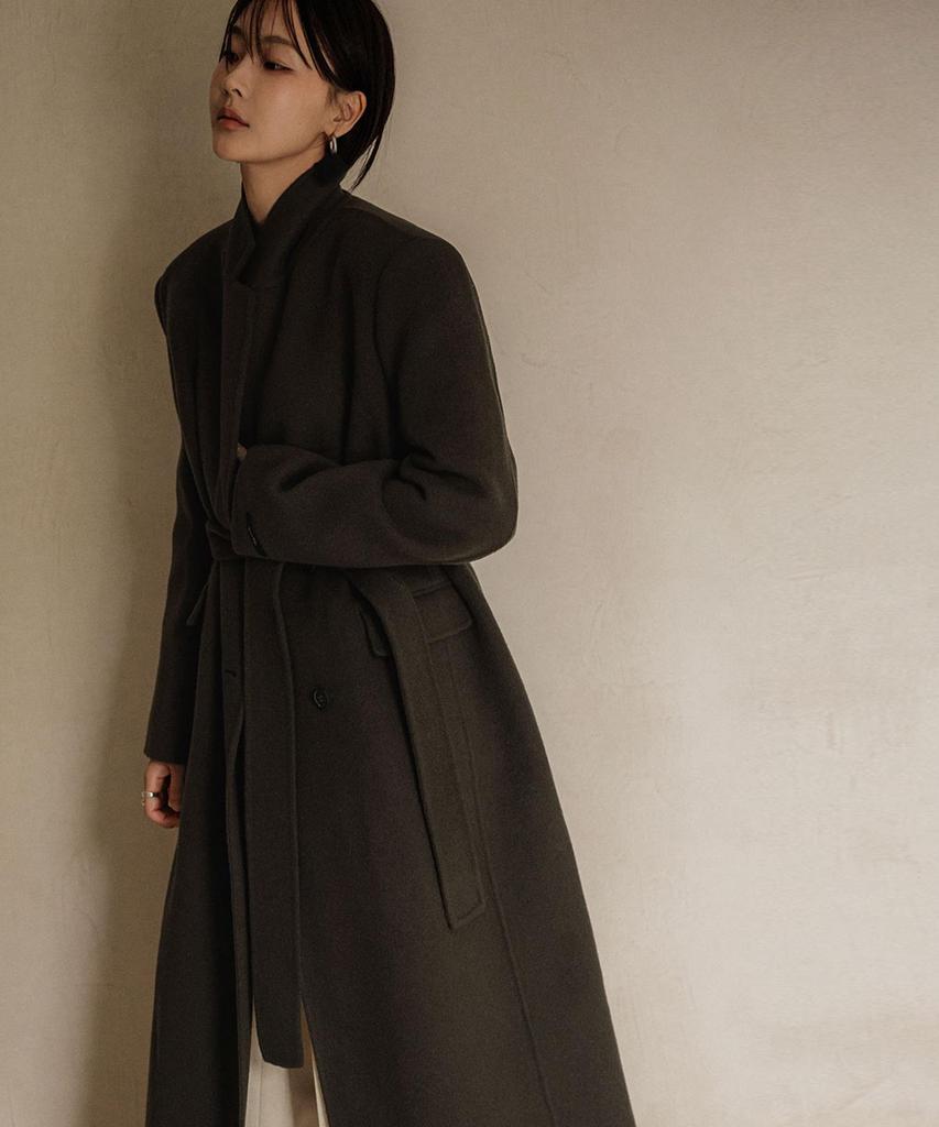 MEMUA Louvre Handmade Oversized Coat (Khaki)