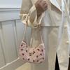 Popular Fashion Simple Large Capacity Personality Trend Autumn Beautiful Shoulder Bag Crescent Bag Women's Bag Tide