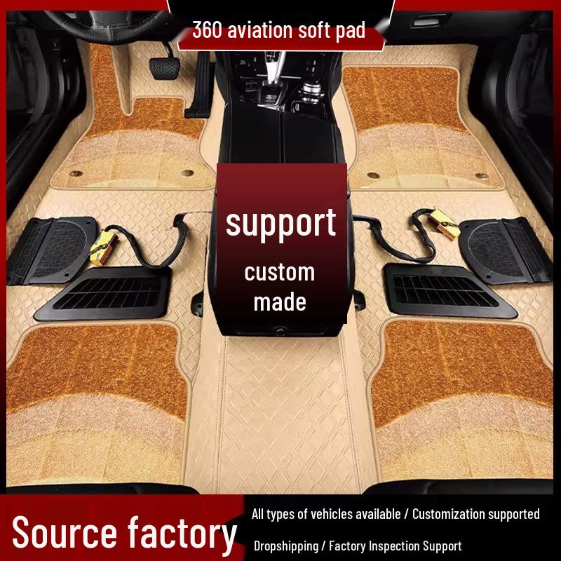 Compatible Floor Mats for Leapmotor C11 (2021-2026) & C10 Models, Fully Enclosed Design