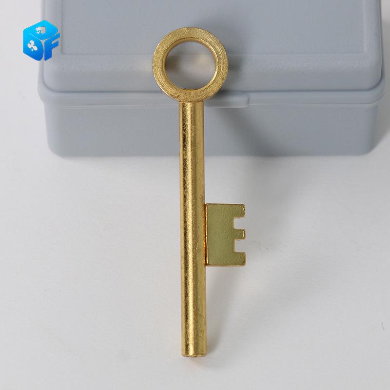 Portable Creative Northern Magic Moving Key with Resettable Teeth for Close-up Illusions