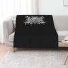 Lorna Shore Logo Throw Blanket Flannel Thermal Designers Soft Plaid Flannel Fabric Quilt Blankets