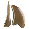 Natural white water buffalo horn scraping board, facial beauty special eye muscle pulling stick, beauty stick, scraping board