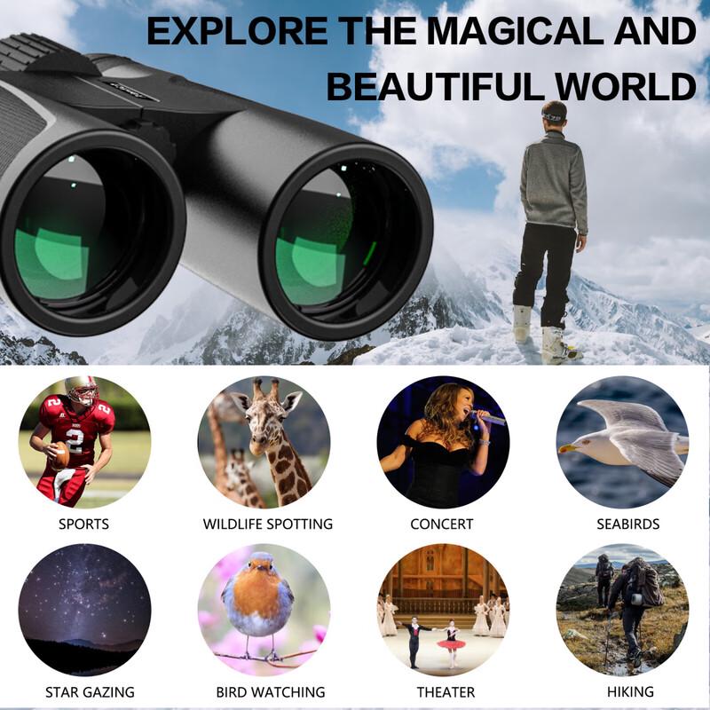 Shunguange 12x42 High-Definition Binoculars