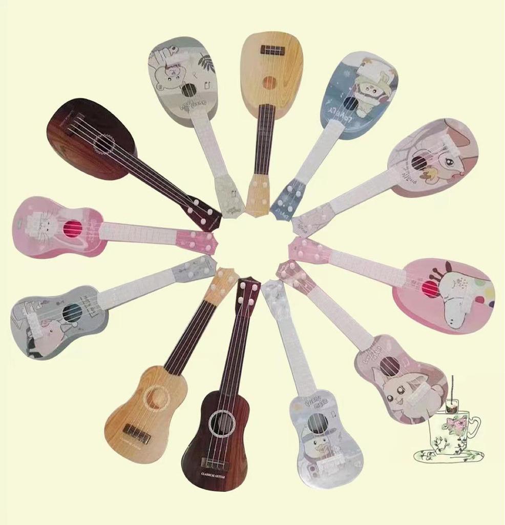 Cross-Border Microphone Karaoke & Guitar Toy Instrument Gift