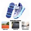 New LED Light up Roller Skates Kids Unisex Rechargeable Dual Wheel Detachable Teenager Entertainment Casual Inline Skates