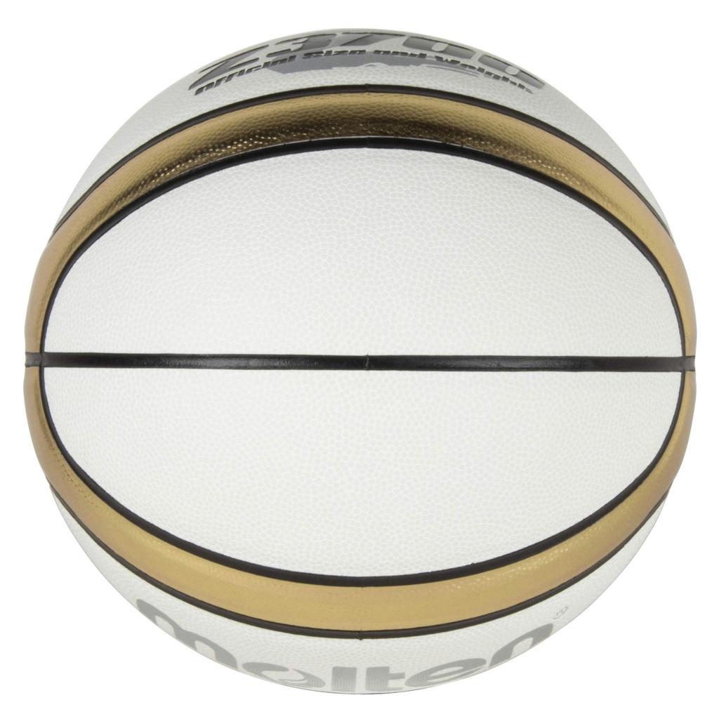 Molten Size for Boys High School and Synthetic White x Z3700 Basketball, 7, (Junior Up), Leather, Gold, (B7Z3700-WZ)