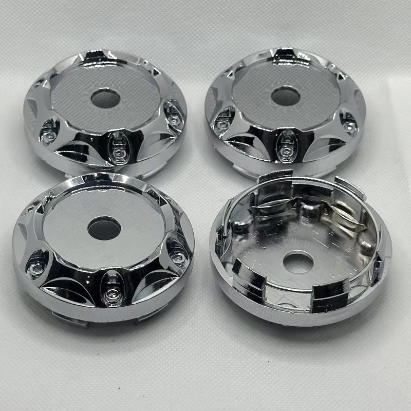 

4 шт./компл. 68 мм подходят для 45 мм Логотип Автомобиль Транспортное средство Колесный диск Центральная крышка ступицы Без логотипа Колпак колесного диска Хромированный АБС-пластик Детали автомобильных колес серебряный