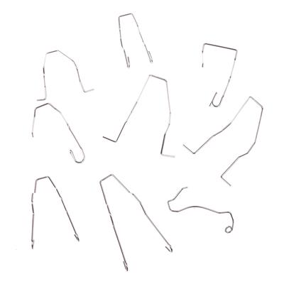 9 Stücke Metall Scheinwerfer Birne Feder Clips Passt Für H1 H3 H4 H7 Auto Scheinwerfer Glühbirne Halter Feder Clips Schnallen werkzeuge