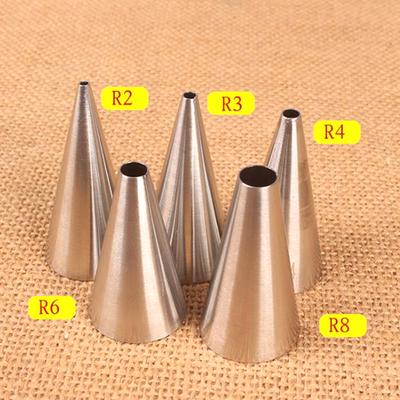 5Pcs Cookie Pastry Nozzles Cupcake Cookies Icing Piping Tips Diy Cake Decor