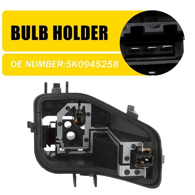 Zewnętrzny Do VW Golf6 MK6 2009-2013 Tylny Światło Hamowania Płytka Drukowana Płytka Drukowana Tylna Lampa Żarówka Podstawa Gniazdo Żarówki Lampy Tylnej Uchwyt