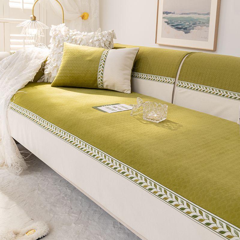Sofa Cushion Plush Sofa Cover Universal In Autumn And Winter  New Sofa Towel Cover Cloth Anti-Cat Paw Seat Cushion