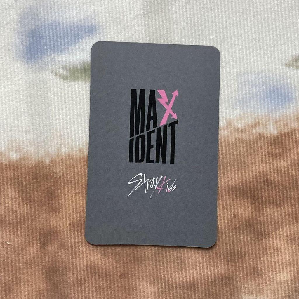 [USED] StrayKids MAXIDENT Stray Kids Bonus Trading Card AIN