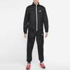 Nike Giacca con cerniera e colletto alto tinta unita e jogger in vita elasticizzata Set da uomo Set sportivo Nero DR3337-010