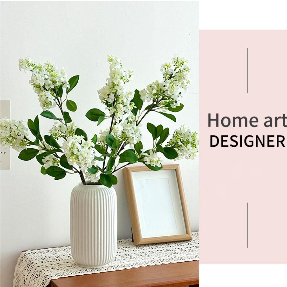 74cm Artificial Flowers Lilac Fake Flower Photography Props Decorative Flowers  Home