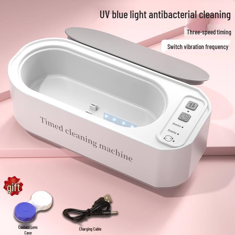 Ultrasonic Cleaner for Blue Light Glasses, Retainers, Razors, and Contact Lenses
