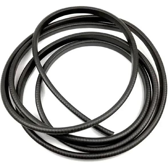 Compatible With Sany Sy 55 60 75 135 215 Excavator Accessories Cab Window Sliding Glass Running Slide Groove Rubber Strip(Type B 1 m)