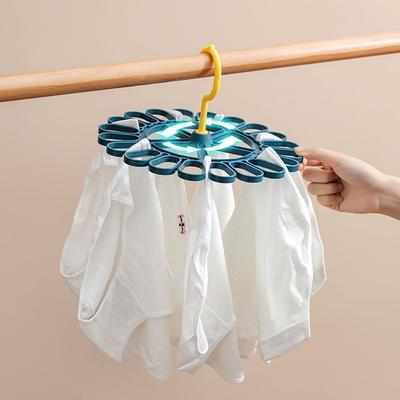 Dry And Wet Use Drying Socks Clip Large Capacity Hanging Tanning Hanger For Drying Socks Dormitory